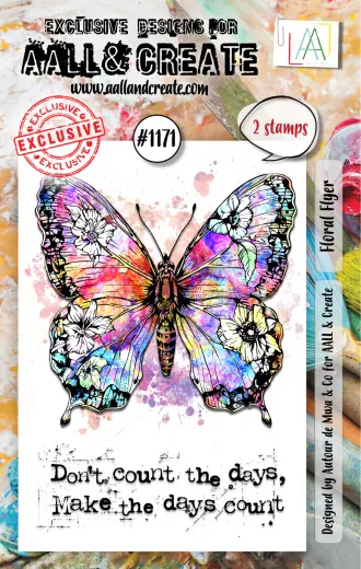 Clear Stamps Nr. 1171 - Floral Flyer