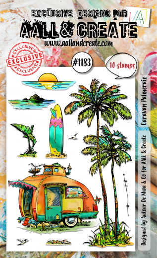 Clear Stamps Nr. 1183 - Caravan Palmeraie