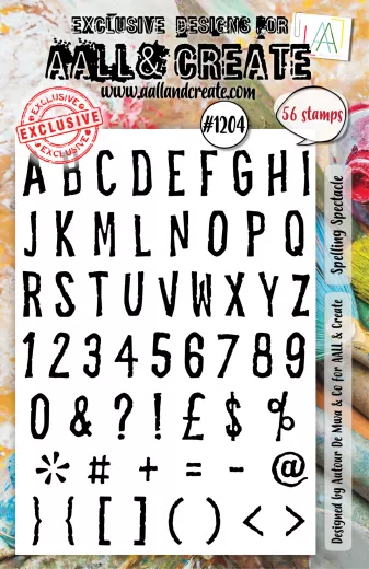 Clear Stamps Nr. 1204 - Spelling Spectacle