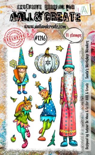 Clear Stamps Nr. 1216 - Santas Workshop Wonders