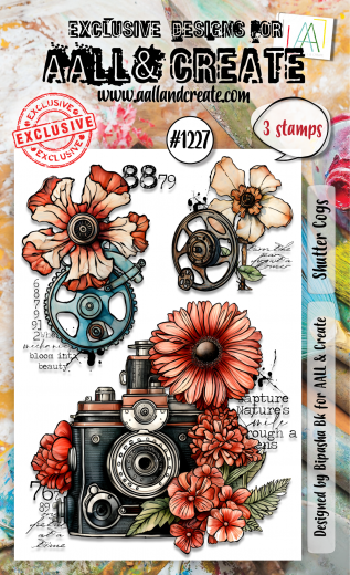 Clear Stamps Nr. 1227 - Shutter Cog