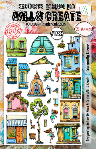 Clear Stamps Nr. 1233 - Community Corner