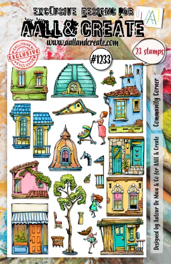 Clear Stamps Nr. 1233 - Community Corner