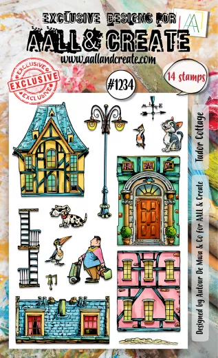 Clear Stamps Nr. 1234 - Tudor Cottage