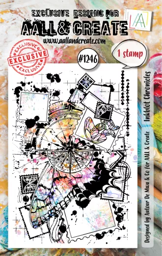 Clear Stamps Nr. 1246 - Inkblot Chronicle