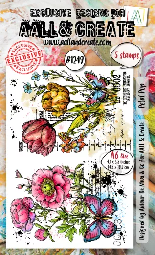 Clear Stamps Nr. 1249 - Petal Po