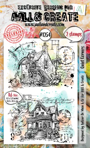 Clear Stamps Nr. 1254 - Whimsy Dwellings - Quiet Corners