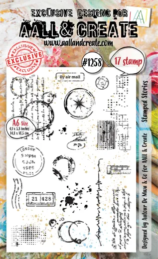 Clear Stamps Nr. 1258 - Whimsy Dwellings - Stamped Stories