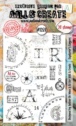 Clear Stamps Nr. 1259 - Whimsy Dwellings - Explorers Layers