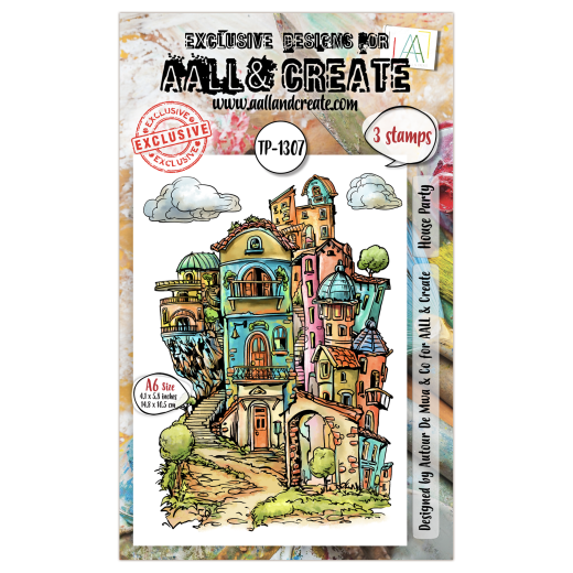 Clear Stamps Nr. 1307 - AALLtropolis - House Party