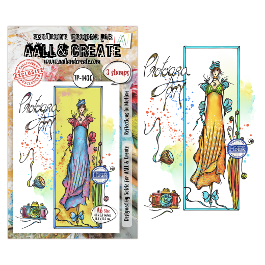 Clear Stamps Nr. 1430 - Through the Lens - Reflections in Motion by Soizic
