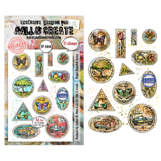 Clear Stamps Nr. 1444 - Dispatch Transit - Royal Dispatch Series by Autour De Mwa & Co
