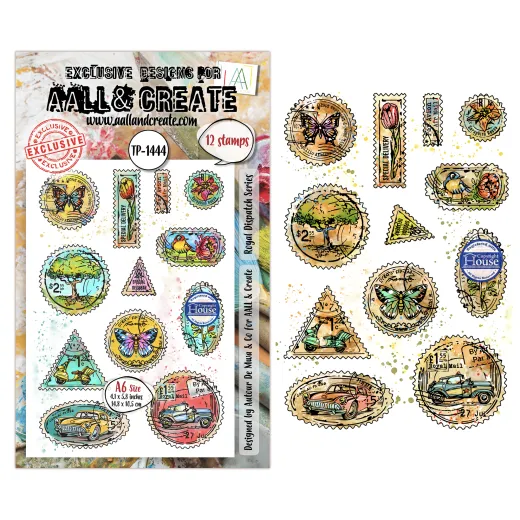 Clear Stamps Nr. 1444 - Dispatch Transit - Royal Dispatch Series by Autour De Mwa & Co