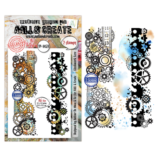 Clear Stamps Nr. 1459 - Gearlight Core - Clockwork Core by Autour De Mwa & Co