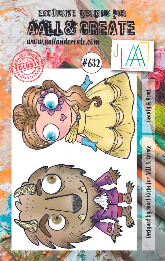 Clear Stamps Nr. 632 - Beauty & Beast