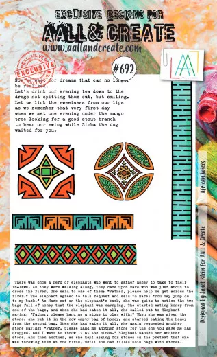 Clear Stamps Nr. 692 - African Voices