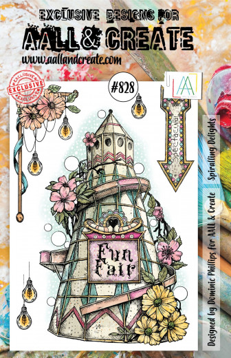 Clear Stamps Nr. 828 - Spiralling Delights