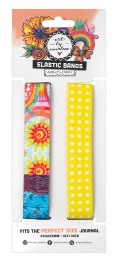Art by Marlene - Elastic Journal Bands For &quote;The Perfect Size&quote; Journal