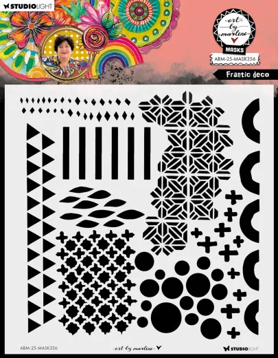 Art By Marlene - Mask / Stencil - Frantic Deco