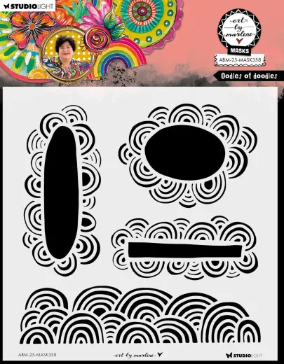 Art By Marlene - Mask / Stencil - Doodles of Doodles