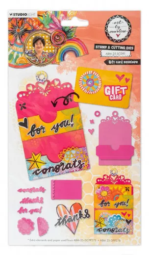 Art by Marlene - Stamp and Cutting Dies - Gift Card Envelope