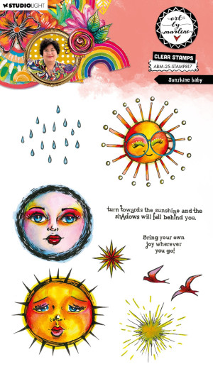 Art By Marlene - Clear Stamps - Sunshine Baby