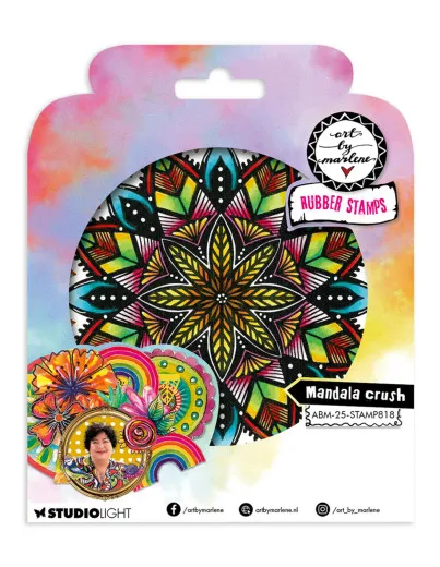 Art by Marlene - Cling Stamps - Mandala Crush