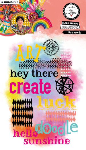 Art By Marlene - Clear Stamps - Bold Words
