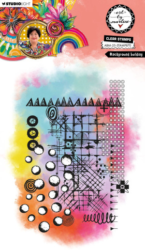 Art By Marlene - Clear Stamps - Background Building