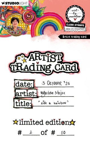 Art By Marlene - Clear Stamps - Artist Trading Card