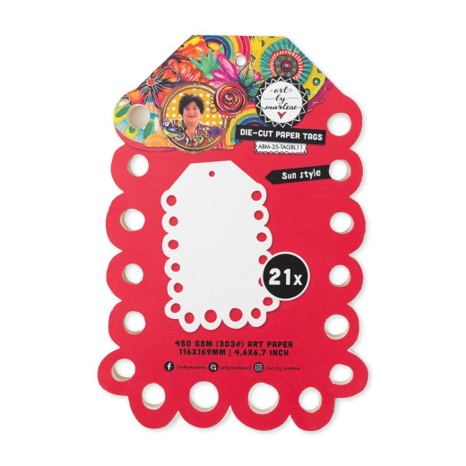 Art by Marlene - Sun Style Die-cut Paper Tags