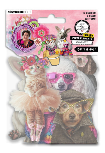 Art by Marlene - Luxury Paper Elements - Cat's & Dogs