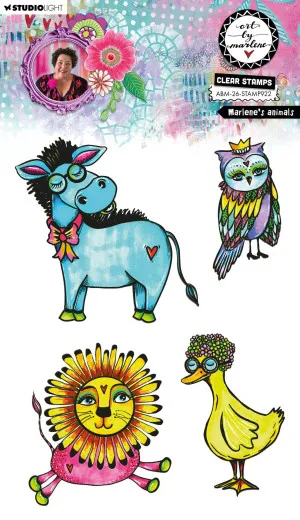 Art By Marlene - Clear Stamps - Marlene's Animals