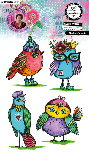 Art By Marlene - Clear Stamps - Marlene's Birds