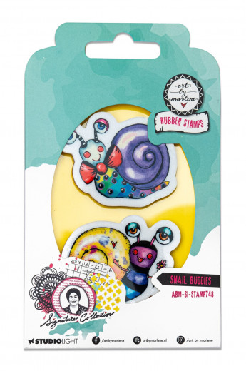 Cling Stamps - Art by Marlene - Signature Collection Nr. 748 - Snail Buddies