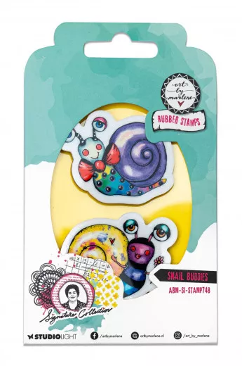 Cling Stamps - Art by Marlene - Signature Collection Nr. 748 - Snail Buddies