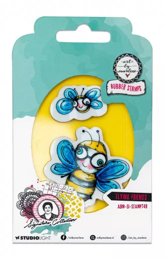 Cling Stamps - Art by Marlene - Signature Collection Nr. 749 - Flying Friends