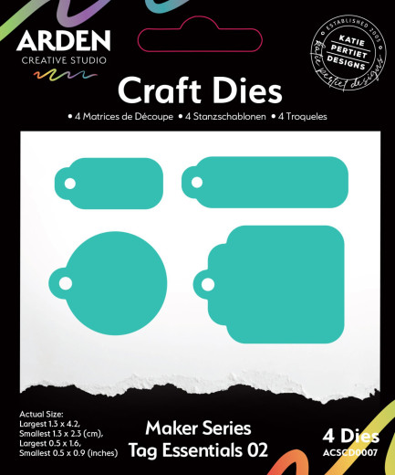 Arden Creative Studio - Craft Dies - Maker Series - Tag Essentials 02