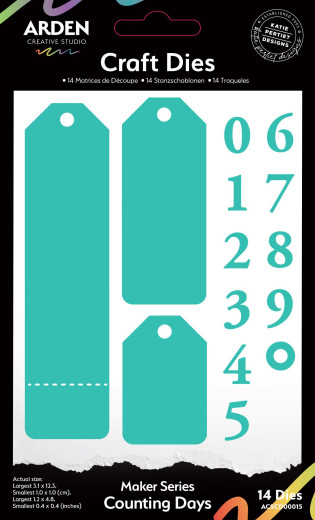 Arden Creative Studio - Craft Dies - Maker Series - Counting Days