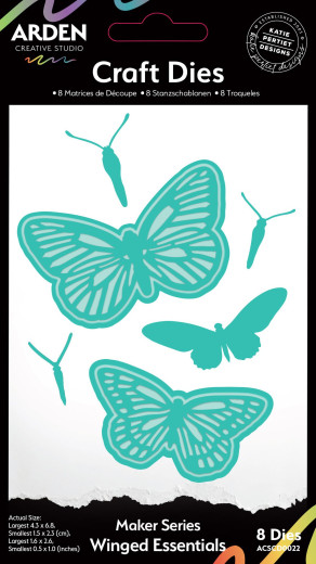 Arden Creative Studio - Craft Dies - Maker Series - Winged Essentials