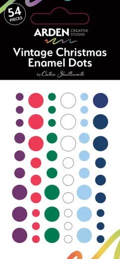 Arden Creative Studio - Enamel Dots - Vintage Christmas