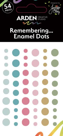 Arden Creative Studio - Enamel Dots - Remembering...