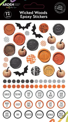 Arden Creative Studio - Epoxy Stickers - Wicked Woods by Katie Pertiet