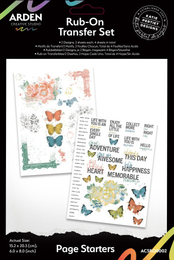 Arden Creative Studio - Rub-On Transfers - Page Starters