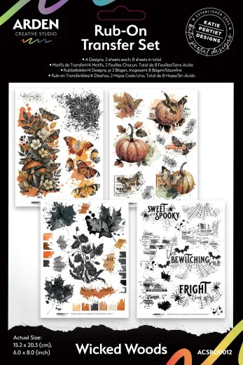 Arden Creative Studio - Rub-On Transfers - Wicked Woods by Katie Pertiet