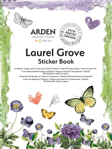 Arden Creative Studio - Laurel Grove - Sticker Book