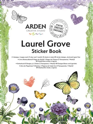 Arden Creative Studio - Laurel Grove - Sticker Book