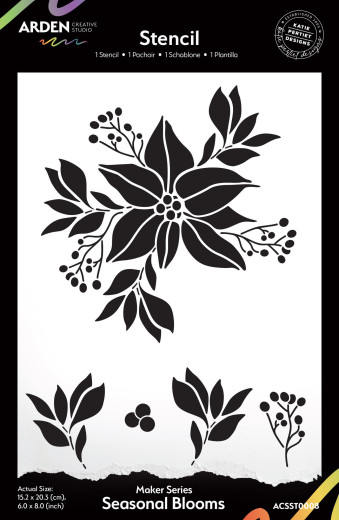 Arden Creative Studio - Stencils - Maker Series - Seasonal Blooms