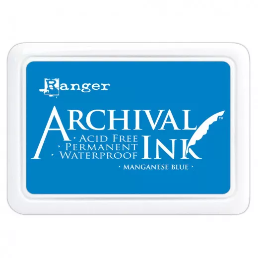 Archival Ink Stempelkissen - manganese blue