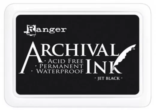 Archival Ink Stempelkissen - jet black